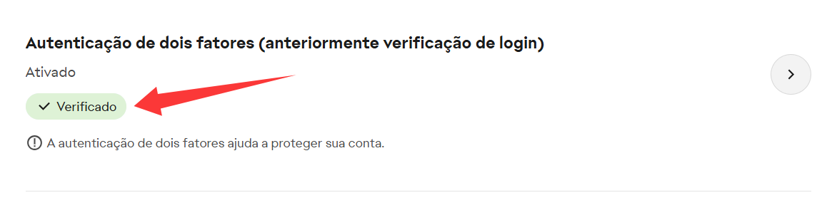 autenticação de dois fatores
