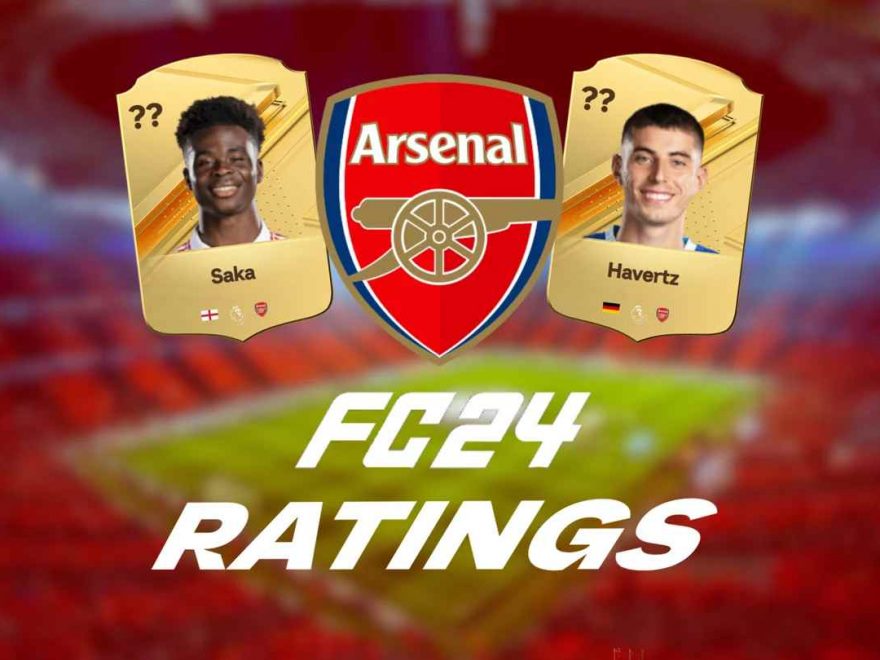 EA FC 24: Classificações dos jogadores do Arsenal FC